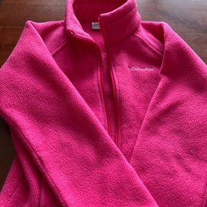 Columbia zip up fleece size 7/8